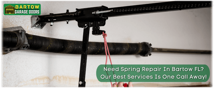 Broken Garage Door Spring Bartow FL